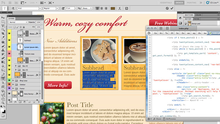 Scratch-Building WordPress Themes With Photoshop