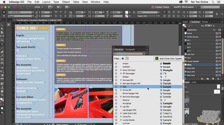 indesign courses near me