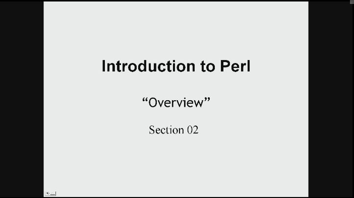 1st Step to Mastering Perl Programming for Beginners, Singapore elarning online course