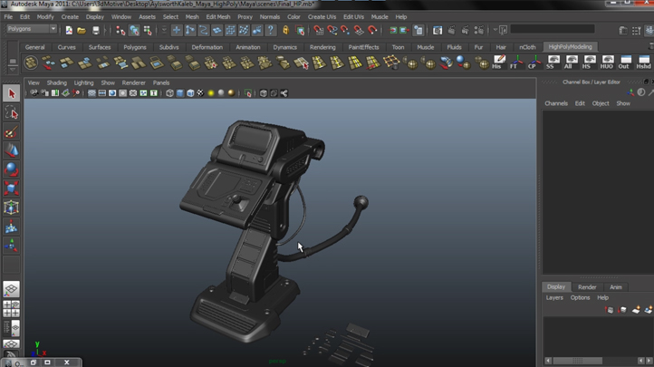 Mastering Digital Design - Advanced Modeling and Texturing for Games, Architecture, and Film (Part 1), Singapore elarning online course