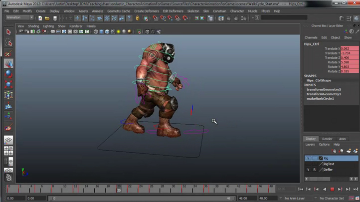 Mastering Digital Design - Learn to Animate Creatures and Characters for Games and Film (Part 2), Singapore elarning online course