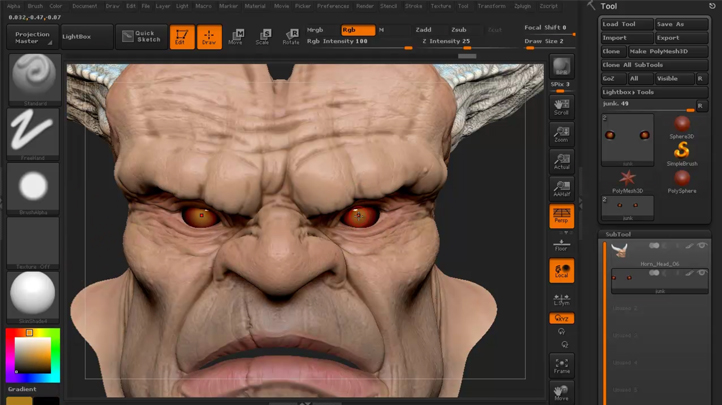 Mastering Digital Design - Learn Digital 3d Sculpting with ZBrush and Mudbox (Part 3) , Singapore elarning online course