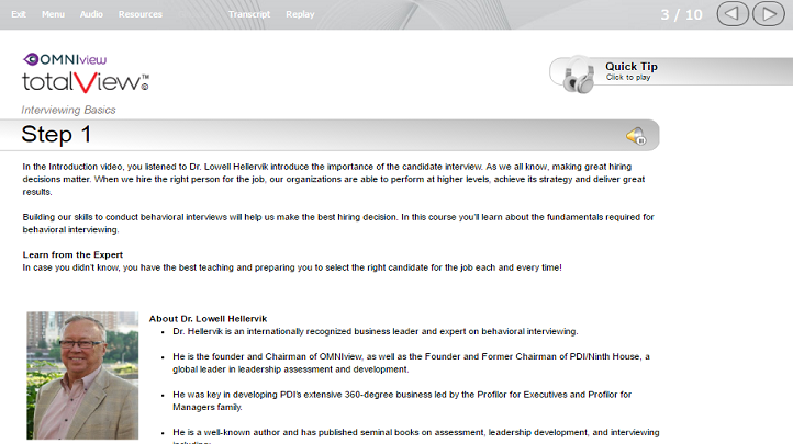 Learn to lead and manage with the totalView™ Toolkit, Singapore elarning online course