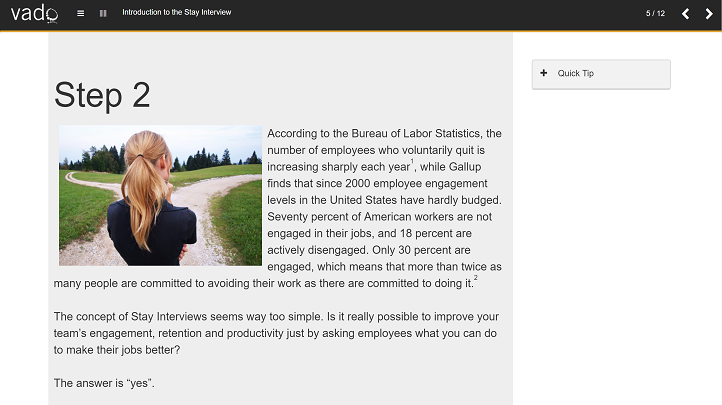 The Stay Interview - For Business and Project Management, Singapore elarning online course