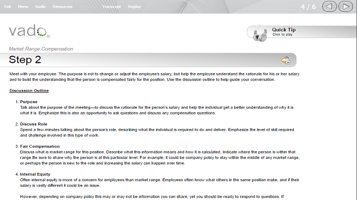 Discussing Total Compensation: For Business & Project Management, Singapore elarning online course