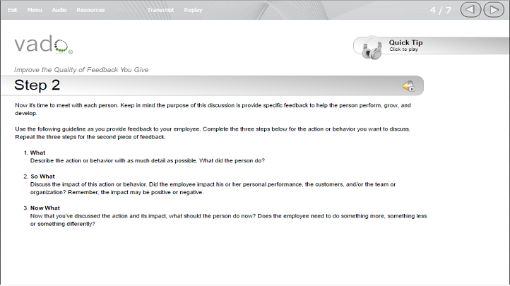 Giving Great Feedback: For Business & Project Management, Singapore elarning online course