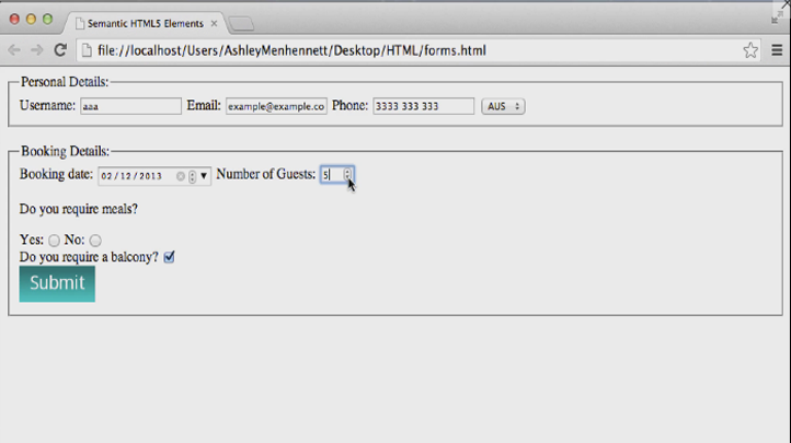 1st Step in Learning the Fundamentals of HTML5 and CSS3, Singapore elarning online course