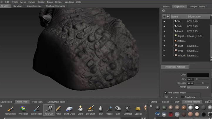 Mastering Digital Design - Learn Digital 3d Sculpting with ZBrush and Mudbox (Part 1) , Singapore elarning online course