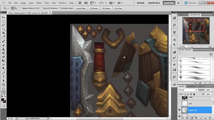 Mastering Digital Design - Master the Hand-Painted Texturing Style (Part 1), Singapore elarning online course