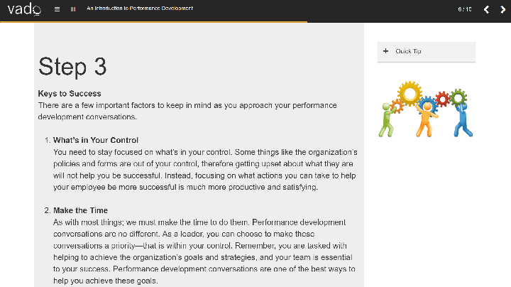 Performance Management and Development - For Business and Project Management, Singapore elarning online course