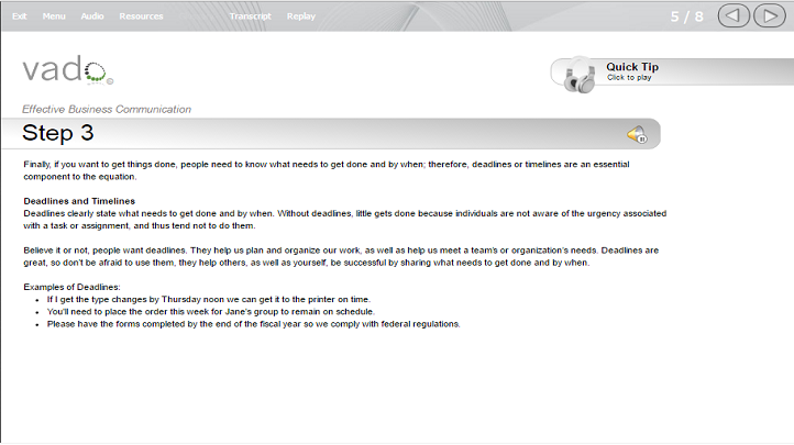 Improve with the Writing to Get Things Done® Toolkit, Singapore elarning online course