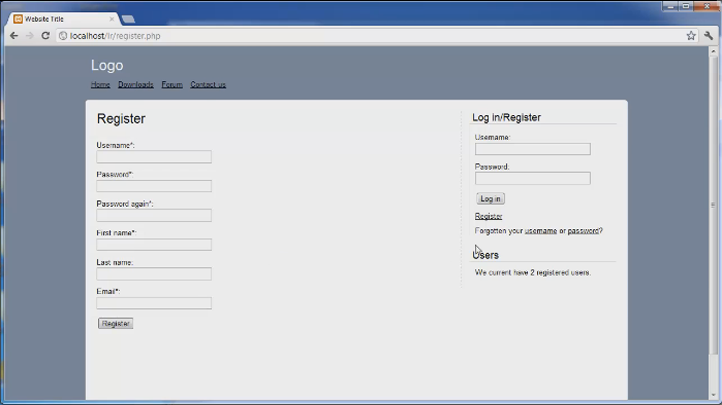 How To Build a Registration and Login System, Singapore elarning online course