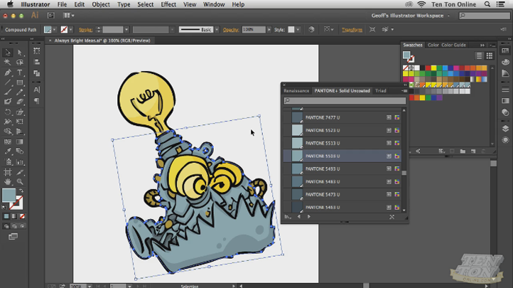 Getting Started with Adobe Illustrator CC, Singapore elarning online course